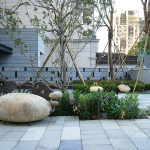 沒(méi)有經(jīng)過(guò)人工雕琢的街道家具，如同環(huán)境的語(yǔ)言，建立起土地與建築的對(duì)話，乘載著愜意片刻的風(fēng)景。