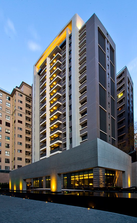 大樓外觀夜景完工實(shí)景