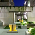 中庭完工實景圖