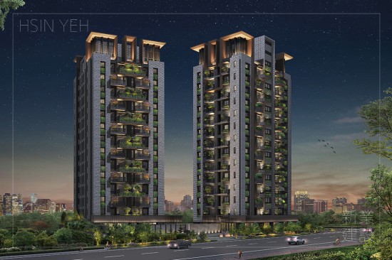 『新業(yè)14期 大塊藏硯』位於臺(tái)中北屯區(qū)，盡藏馥綠之美，近享繁華之最，磅礡四季造景，離塵不離城，打造高質(zhì)感家居。