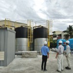 新業(yè)善盡社會責(zé)任，協(xié)助自來水廠設(shè)置淨(jìng)水、取水等設(shè)備，以最小成本、最大效益提供臺中市穩(wěn)定的民生用水。