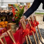 懷抱著感恩於天地的心，新業(yè)建築團(tuán)隊(duì)於2/23良辰吉時，舉行大塊森濤開工典禮。