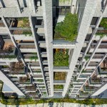 臺(tái)中首座宜居建築-新業(yè)「大塊森鄰」引領(lǐng)建築新革命，座落臺(tái)中單元二低密度區(qū)，創(chuàng)新規(guī)劃「樹(shù)島陽(yáng)臺(tái) × 四季合院 × 垂直森林」，讓綠意走入生活空間。