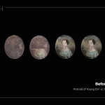 來自1616年的油畫「小公主」，歷經(jīng)2005年紐奧良水災(zāi)的肆虐，透過蔡舜任修復(fù)師的雙手，不抹滅時(shí)間的痕跡，讓物品得以保留當(dāng)代歲月重新綻放。