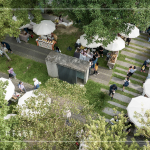 佔地1863坪的臺中文學館＆文學公園，座落於柳川旁，蘊含約20幾種樹木品種，像是一座微型森林，搭配日式歷史建築，伴隨濃濃書香，為一場小森裡的旅人市集。