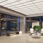 敦和禮賓大廳?沐景會(huì)客雅席， 將懷藏在建築之中的美景與客共賞，呈現(xiàn)最詩(shī)意的待客之道。