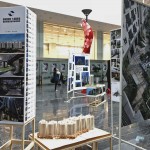 第8屆臺(tái)中市都市空間設(shè)計(jì)大獎(jiǎng)，屆數(shù)8隱含著∞（無(wú)限）的美好寓意，象徵建築及場(chǎng)域設(shè)計(jì)的活水將源源不絕。圖為市政府作品展區(qū)。