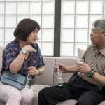 講座尾聲，特別空出時間讓在場的好友可以請教林院長，讓疑問能透過親自對談而找到答案