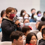 會後QA時間，現(xiàn)場氣氛熱烈，講師分享自身經(jīng)歷與日常，收穫滿場的掌聲。