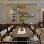 開放式動(dòng)線銜接起優(yōu)雅的室內(nèi)空間，與家人友人相聚，編織成一幕幕美麗的回憶。