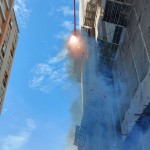 爆竹響徹，願【新業(yè)自由居】工程順利且大吉大利，完美收尾！