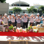 焚香裊裊間，繫起天地與人之間的溝通，期待與這塊土地譜出『心』的回憶。