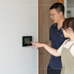 現(xiàn)代人追求智慧科技、安全防護(hù)的創(chuàng)新生活，測試保全對講主機(jī)，通訊、影像、聲音功能，為未來的居家生活增添安全與保障。