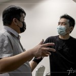 從日常聊到未來，客戶在會後向工務(wù)主任深聊，一來一往之間彷彿一筆一劃描繪關(guān)於未來「家」的想像。