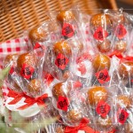 致上傳統(tǒng)零嘴—幸福糖葫蘆，純天然手工製作，使用當(dāng)季水果，無(wú)添加化學(xué)硬化劑，甜而不膩的滋味迎接新年。