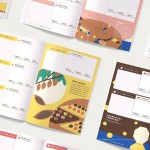 與教育局合作推出美感聯(lián)絡(luò)簿，經(jīng)過插畫家的用心設(shè)計，讓書寫、閱讀更輕鬆有趣。