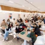 睽違許久的手作活動，在輕鬆與溫暖中度過，留影記錄這難忘的相聚時光。