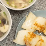 活動(dòng)的尾聲，享用煎好的蘿蔔糕同時(shí)，吳師傅更精心準(zhǔn)備了百菇鮮雞湯，在這寒冷的周六午後，暖胃也暖心。