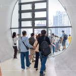 位於臺中國家歌劇院五樓的涵洞，是建築物唯一完整可見的對稱內(nèi)凹結(jié)構(gòu)，有自然的回聲效果，在此高歌一曲，歌聲便能傳到一樓廣場呦！