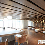 2樓閱覽室、輕食區(qū)