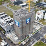 隨著『大塊森鄰』每一日提升的廣度與高度，在2020年12月下旬也順利迎來上樑儀式，象徵完工在即，邁向新的里程碑。