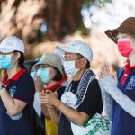 5月中旬，天氣已漸趨炎熱，新業(yè)建設(shè)卓勝隆董事長（圖中）率領(lǐng)同仁一同前往筏子溪淨溪，為環(huán)境保護盡一份心力，開始前以虔誠的心向河神祈求當天平安順利。