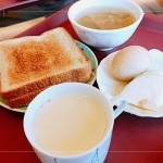 結(jié)束一個(gè)早上繁瑣且忙碌的檢查，享用營養(yǎng)均衡豐富的餐點(diǎn)，讓同仁避免因空腹或長時(shí)間檢查引起身體不適。