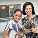 獨(dú)一無二的專屬花圈完成囉~為居家來點(diǎn)浪漫點(diǎn)綴吧！