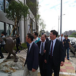 林佳龍市長(zhǎng)參觀一期-新業(yè)誠(chéng)家