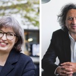 1991年創(chuàng)辦MVRDV的Nathalie de Vries（左）與伊朗裔哈佛設(shè)計(jì)學(xué)院院長Mohsen Mostafavi是2018WAF評委。圖／MVRDV、Harvard，瘋設(shè)計(jì)合成