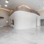 打破框架，平凡的柱子亦能做出行雲(yún)流水般之曲面－新業(yè)觀峰 完工實(shí)景圖。