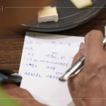 梳理口腔中的味道，轉化為文字，記錄下對於起司的理解。